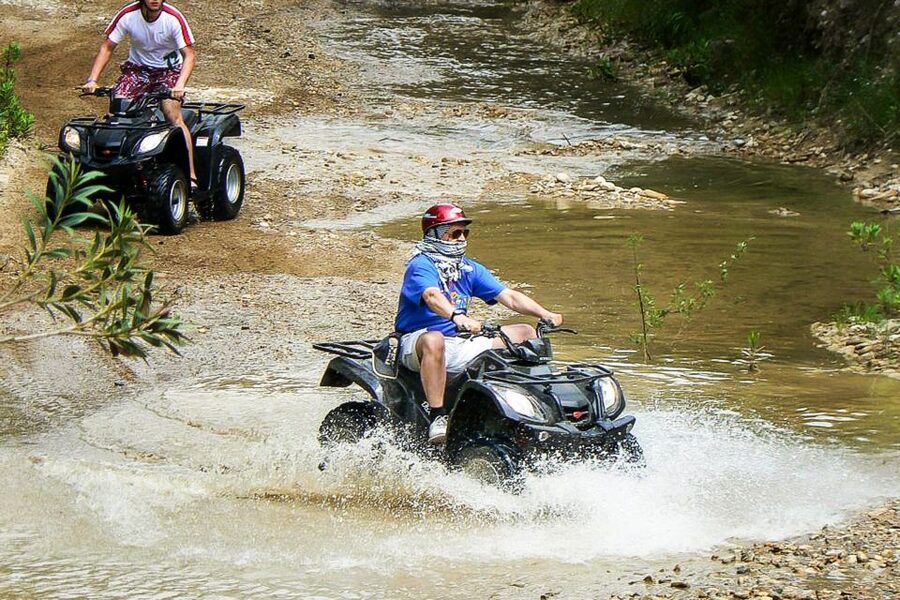 Antalya: Quad Safari Experience with Hotel Transfer - The route: pine forest, riverbeds, and rough tracks