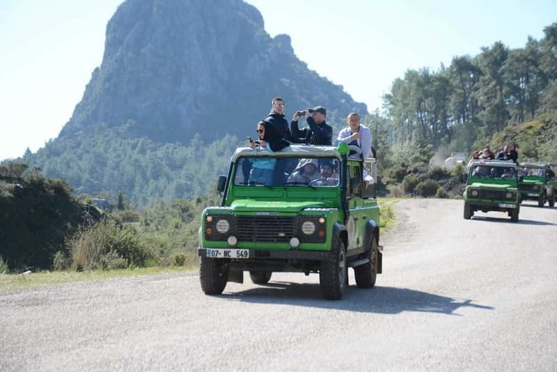 Antalya: Taurus Mountains Waterfalls Jeep Safari w/Lunch - The afternoon run toward Gebiz