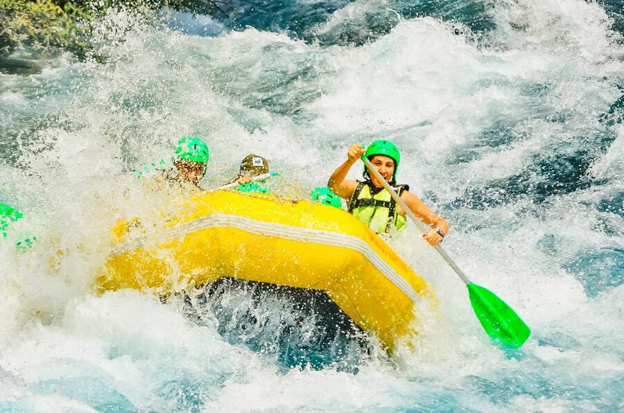 Antalya: Ziplining, Rafting, Jeep Tour & Quad Safari w/Lunch - Lunch by the river