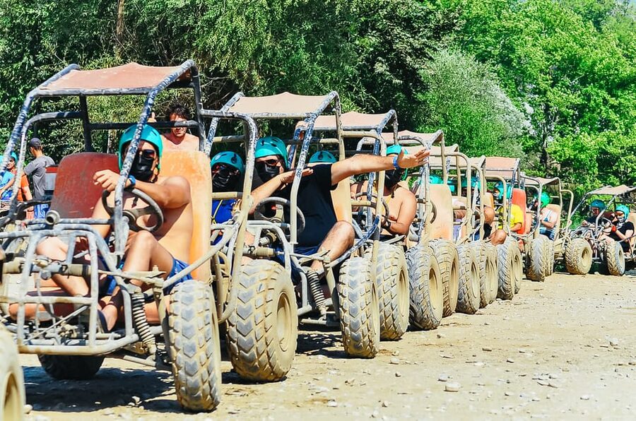 Antalya: Ziplining, Rafting, Jeep Tour & Quad Safari w/Lunch - Guides, group mood, and safety