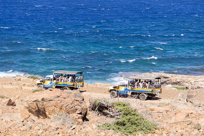 Aruba Cave Pool and Secret Beach Safari Tour - The jeep ride sets the tone