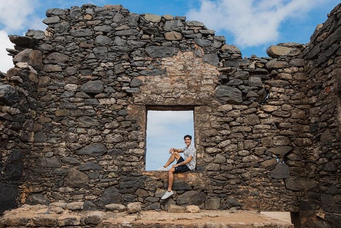 Aruba Full Island Safari with Baby Beach & Natural Bridge - Natural Bridge and Aruba’s rougher coast