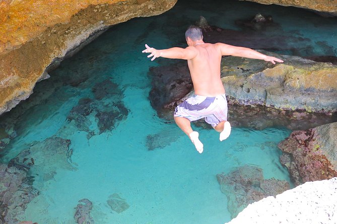 Aruba Natural Pools Northshore Safari Tour - Conchi Natural Pool: the signature stop