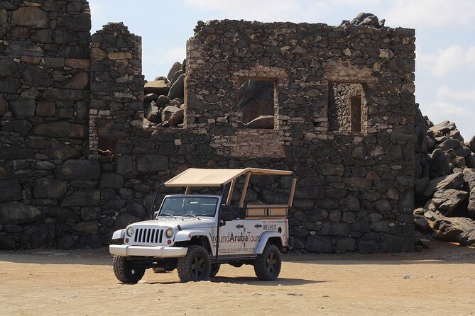 Aruba Outback Safari Jeep Tour - Lighthouse, Arikok & Conchi Pool - Bushiribana Ruins and Aruba’s gold rush
