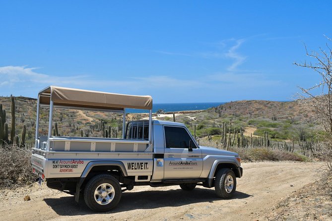 Aruba Outback Safari Jeep Tour - Lighthouse, Arikok & Conchi Pool - Arikok National Park and the rough road to Conchi