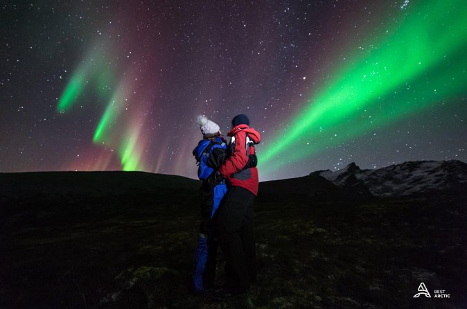 Aurora Safari Minibus, private locations all around the region - Warm suits, campfire, coffee, and lefse