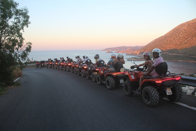 Bali Rethymno Panormo half day quad safari adventure - Riding from Bali into the Cretan hills