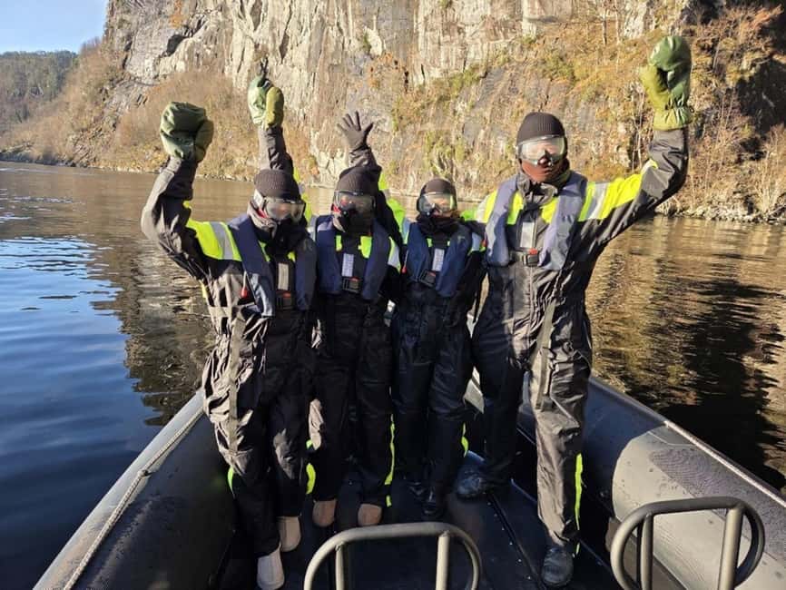 Bergen: Mostraumen Fjord Safari - by Premium RIB Boat - Under the Nordhordland Bridge