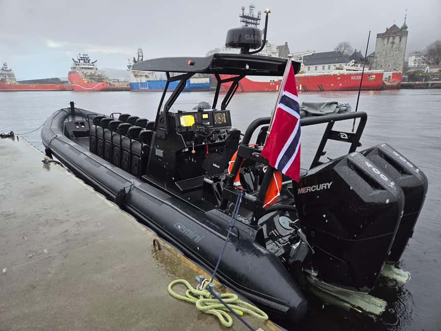 Bergen: Mostraumen Fjord Safari - by Premium RIB Boat - The guide style and what you will hear