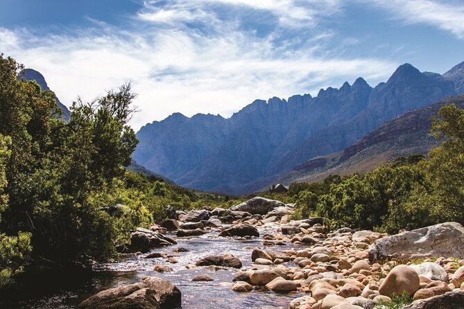 Big Five Safari and Breede River Valley Guided Day Trip - From Cape Town to Du Toitskloof Pass