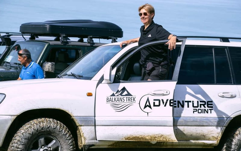 Bovilla Lake & Mount Gamti Expedition by 4x4 Safari car - The drive from Durrës through Albania’s hills