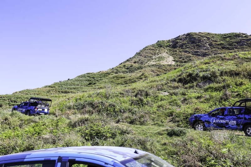 Bovilla Lake & Mount Gamti Expedition by 4x4 Safari car - The short climb to Mount Gamti