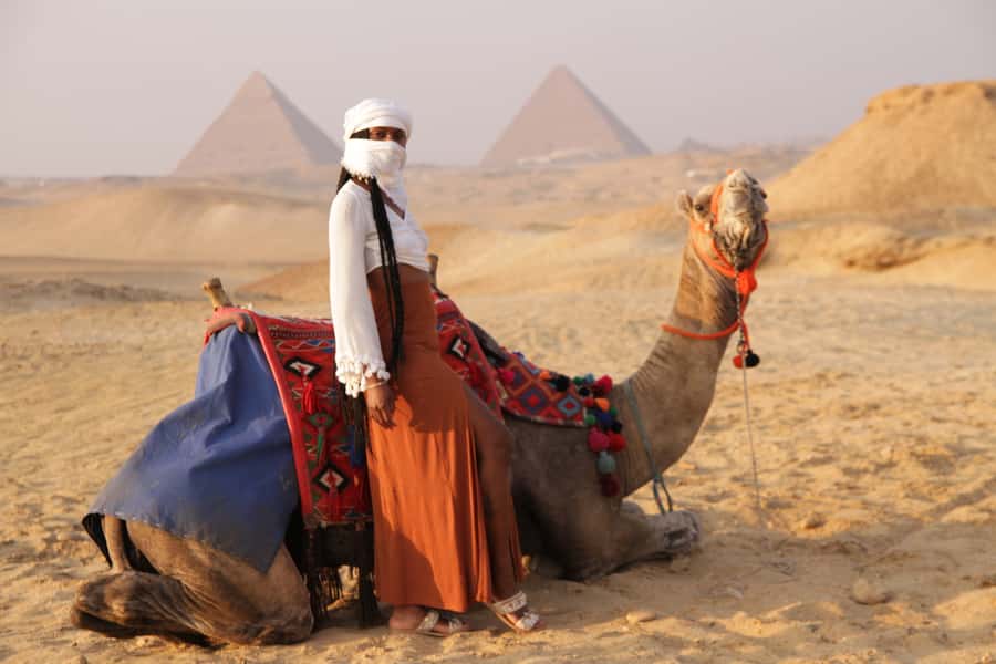 Cairo: Giza Pyramids Tour with Quad Bike Safari & Camel Ride - Five hours from hotel door to desert track