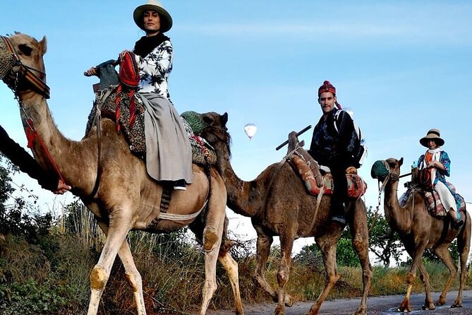 Camel Safari in Cappadocia - What the fairy chimneys look like from camelback