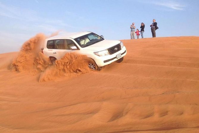 Camel Trekking and Morning Safari with Sand Boarding - The ride from Dubai to open desert