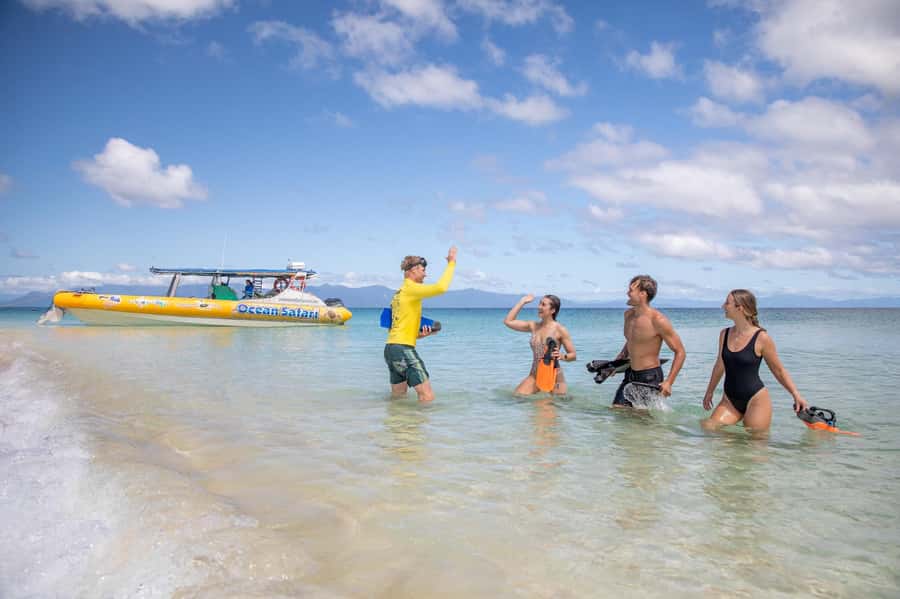 Cape Tribulation Ocean Safari - Great Barrier Reef Adventure - Snorkel support for beginners and families