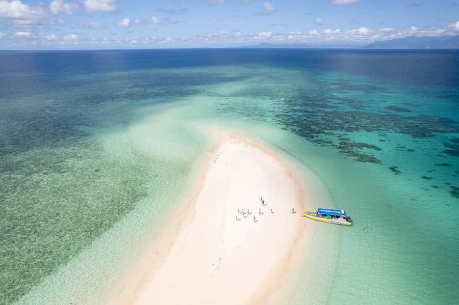 Cape Tribulation Ocean Safari - Great Barrier Reef Adventure - The 25-minute boat ride to Mackay Reef