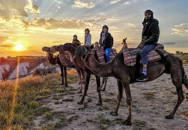 Cappadocia: Camel Safari - Riding into Meskenler Valley