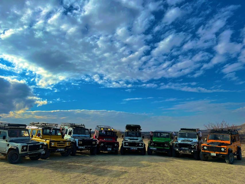 Cappadocia: Jeep Safari with Mini Underground City - Eagle Hill Point ends with a simple celebration