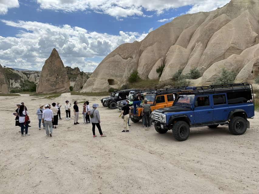 Cappadocia: Jeep Safari with Mini Underground City - Üzengi and Pancarlık Valleys show quieter scenery