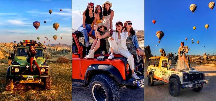 Cappadocia Off-Road Jeep Safari Experience with Free Coffee - The unnamed viewpoint leaves room for the guide