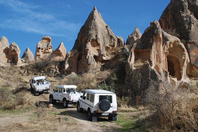 Cappadocia: Sunrise and Sunset Jeep Safari - Goreme reveals the cave world below