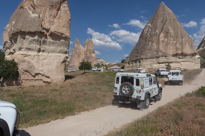 Cappadocia: Sunrise and Sunset Jeep Safari - Ortahisar ends with a strong rock viewpoint