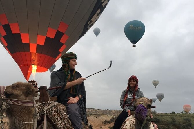 Cappadocia Sunrise Camel Safari - Red Valley after hotel pickup