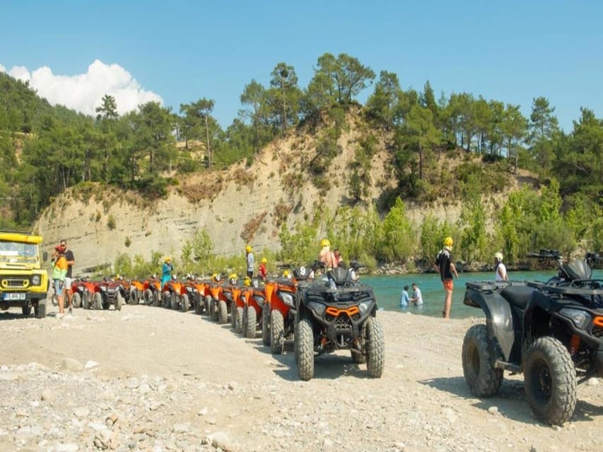 City of Belek/Side: Quad Safari Adventure + Transfer - Safety briefing and getting ready to ride