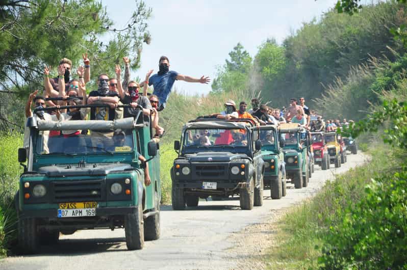 City of Side: Jeep Safari & Green Lake Boat Trip with Lunch - Key points to know before booking