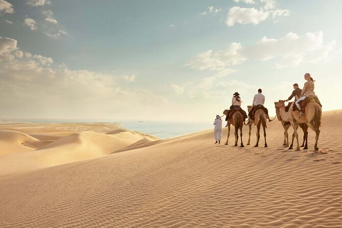 Combo Doha City and Desert Safari Tour Qatar - Katara Beach and the cultural district