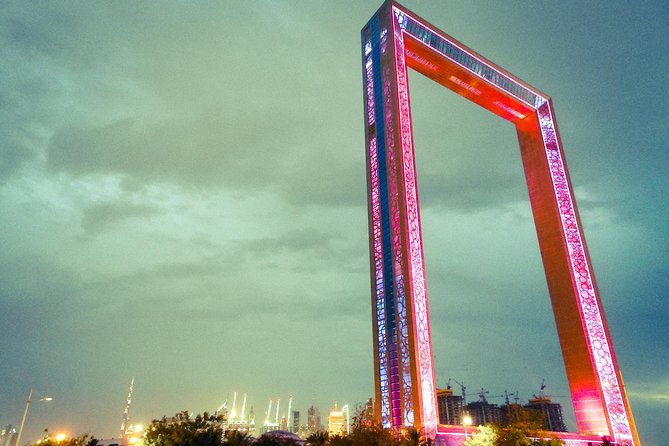 Combo Dubai Frame and Desert Safari with Dinner - Dune bashing for 20 to 25 minutes