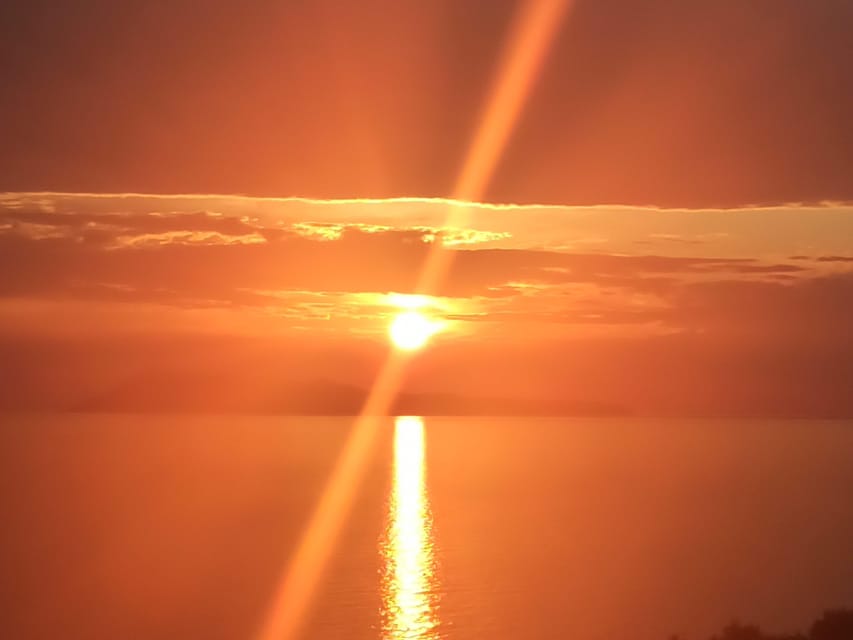 Corfu 4x4 Sunset Safari North West - Dinner and sunset are the heart of the tour