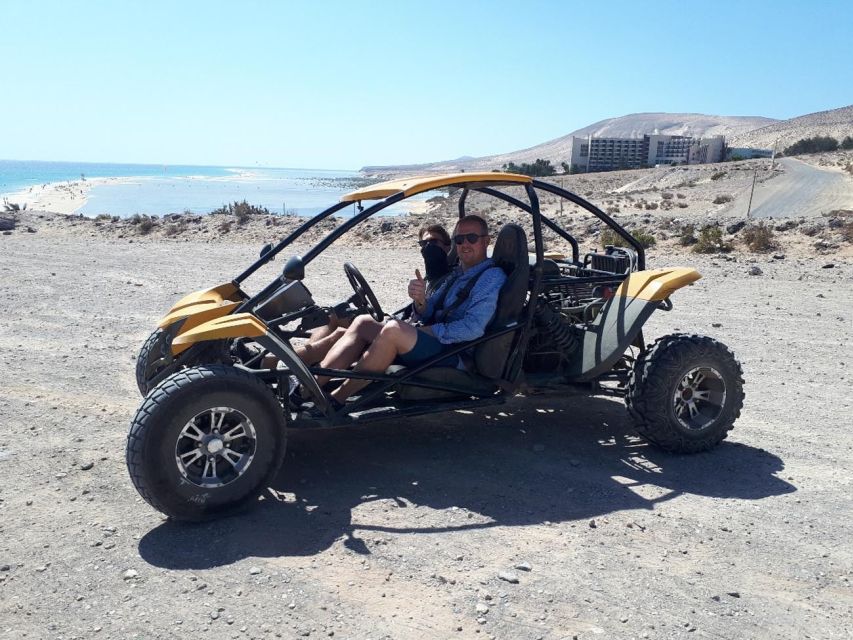 Costa Calma: Buggy Safari - Dirt tracks, dry riverbeds, and desert hills