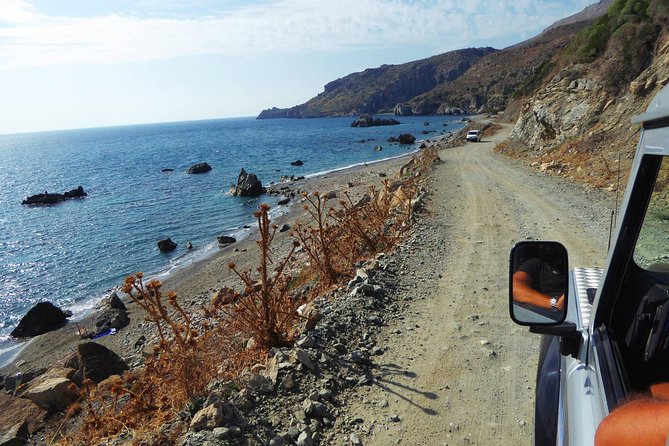 Cretan Safari – 4x4 Adventure to Preveli Beach with Lunch - From hotel pickup to the Cretan mountains