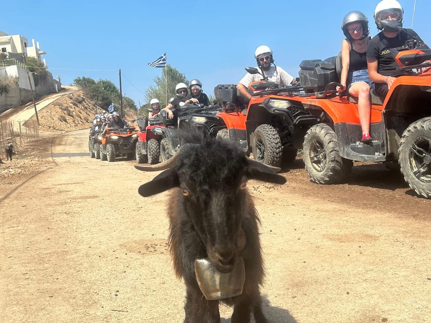 Crete: Quad Safari, Olive Mill with Tasting & Ghost Village - Riding above Agia Pelagia