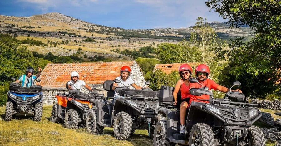 Crete: Quad Safari with Lunch and Swimming in Malia - Vrachasi and the first mountain roads