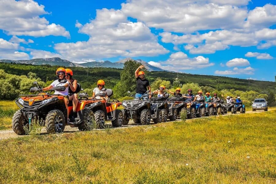 Crete: Quad Safari with Lunch and Swimming in Malia - The final dusty coastal route and Sisi village