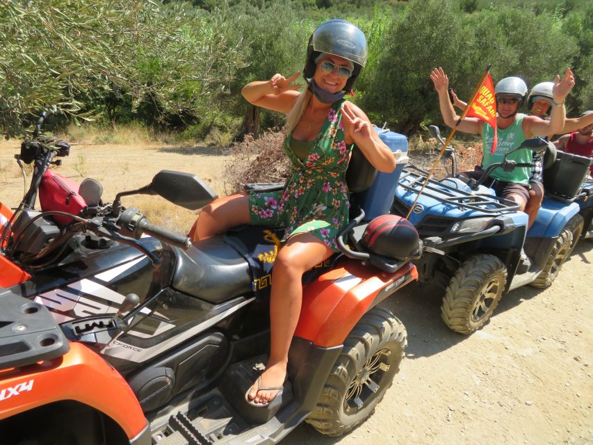 Crete: Quad Safari with Monastery, Malia Palace and Lunch - Sisi beach and the final swim
