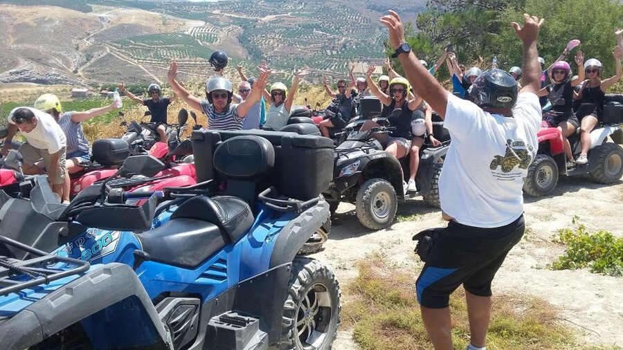 Crete : Safari Tour Heraklion with Quad,Jeep,Buggy and Lunch - Forest, church, and high viewpoints