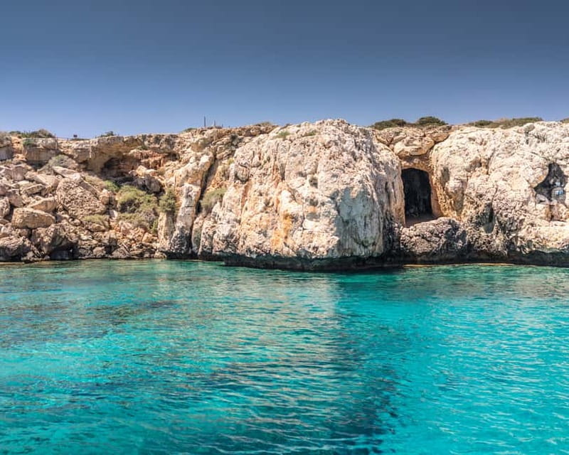 Cyprus: Odyssey Boat Safari from Larnaca to Protaras - Cape Greco, Love Bridge, and Pirate Caves