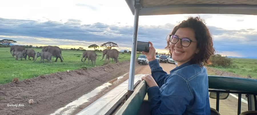 DAY TRIP AMBOSELI NATIONAL PARK FROM NAIROBI BUDGET SAFARI. - Four hours among Amboseli’s elephants