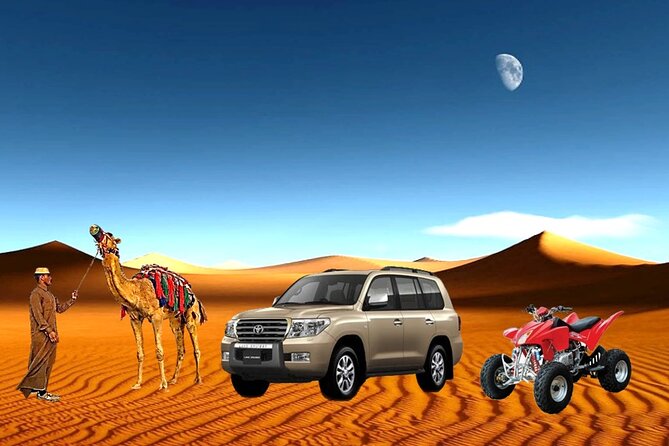 Desert Combo safari, Camel ride, Quad Bike and Dune Bashing(ALL INCLUSIVE) - Quick take: what matters most