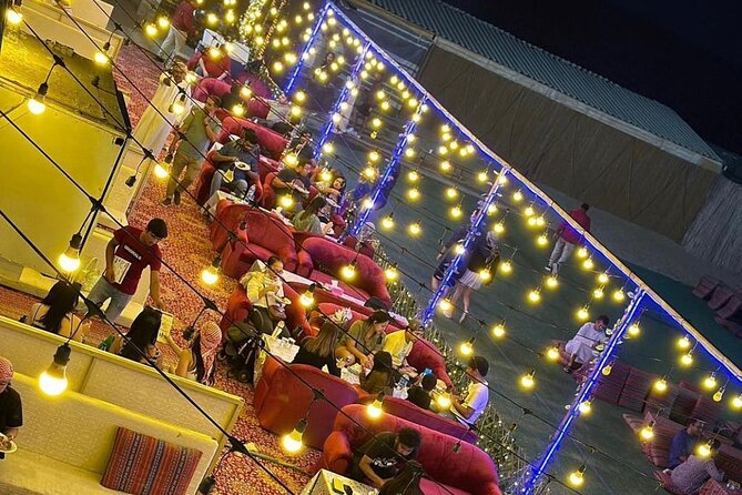 Desert Safari BBQ Dinner, Live Shows, ATV Bikes, Sandboarding - Belly dancing, tanoura, and the fire show