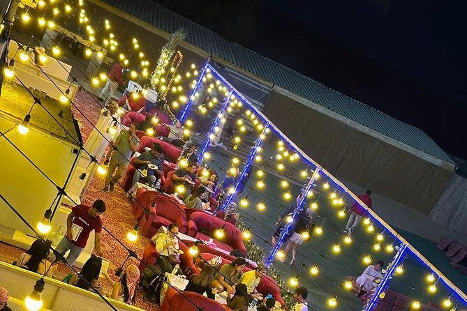 Desert Safari BBQ Dinner, Live Shows, ATV Bikes, Sandboarding - What the $55.82 price really buys