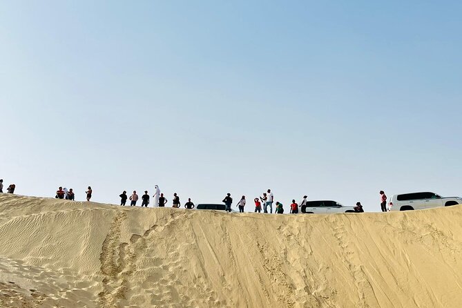 Desert Safari Combo: Camel Ride, Sandboarding & Inland Sea Visit - From Doha to Sealine Beach and the Mesaieed desert