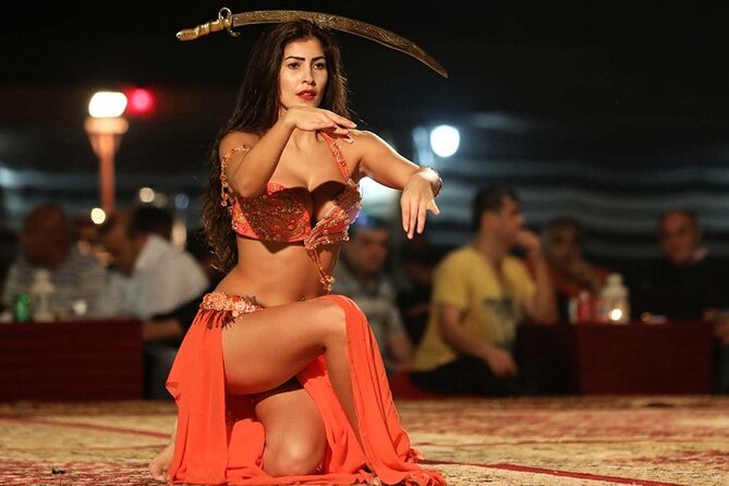 Desert Safari Dubai BBQ Dinner & Live Shows - Sandboarding and the Short Camel Ride