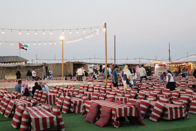 Desert Safari Dubai (Pickup and Drop by 4x4 Optional) - Henna, Arabic clothing, and the camp stop