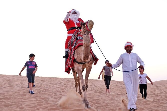 Desert Safari Dubai Sand Bashing, Camel Ride, Shows, Live BBQ - The value of the $57 price