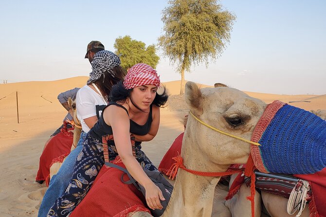 Desert Safari Dubai (VIP Package ) - BBQ dinner, drinks, and live shows